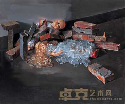 李松 2003年作 我的新娘 No.1 125×150cm